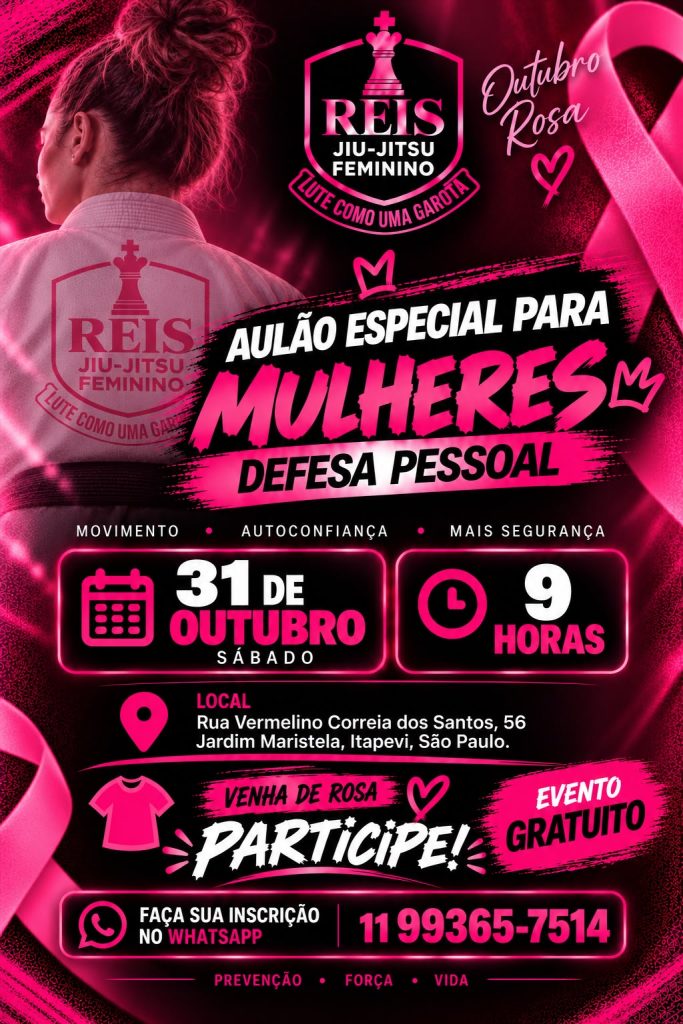 Aulão de Defesa Pessoal para Mulheres